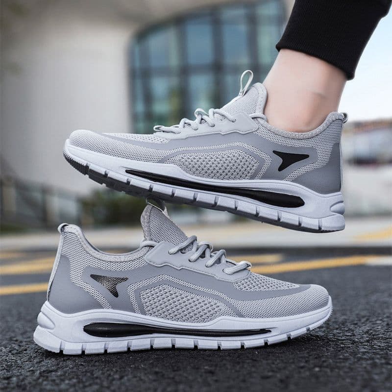 image-Men's Mesh Shoes Fashion Fly Knit Lightweight Breathable Sneakers Casual Sports Shoe