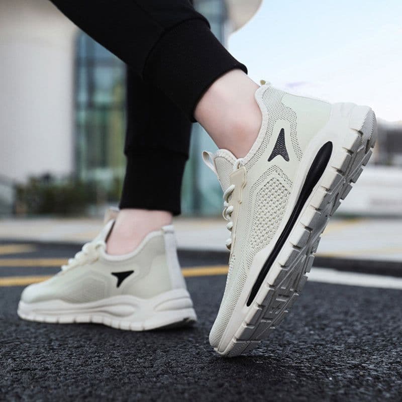 image-Men's Mesh Shoes Fashion Fly Knit Lightweight Breathable Sneakers Casual Sports Shoe