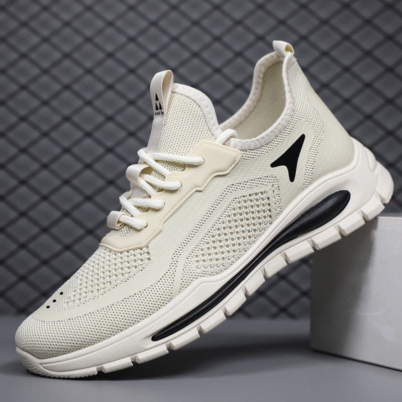 image-Men's Mesh Shoes Fashion Fly Knit Lightweight Breathable Sneakers Casual Sports Shoe