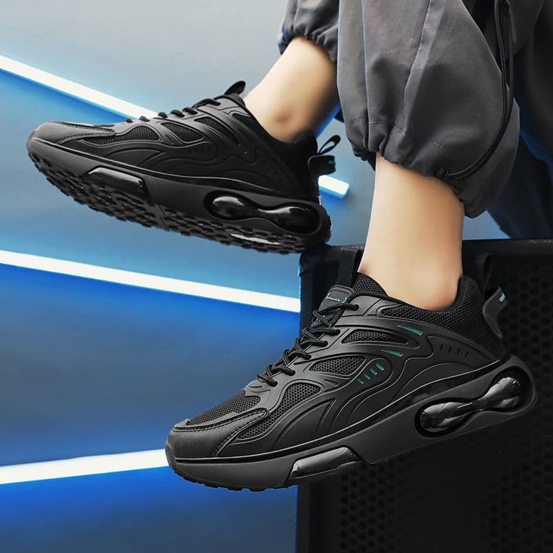 image-Fashion Cushion Shoes Men Outdoor Lightweight Breathable Sneakers Casual Running Sports Shoes