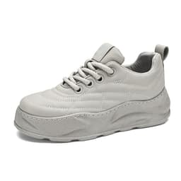 image-Fashion Thick-soled Anti-skid Shoes Ins Slip-on Casual Lazy Shoes Men Outdoor Breathable Lace-up Running Sports Sneakers
