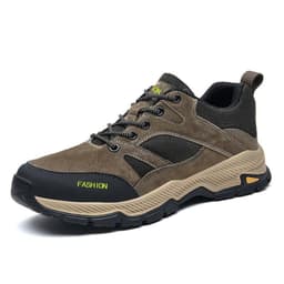 image-Lace-up Sneakers For Men Casual Breathable Outdoor Hiking Running Sports Shoes