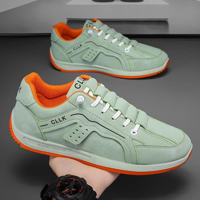 image-Fashion Skateboard Shoes Men Anti-skid Slip-on Flats Casual Lazy Shoes Outdoor Breathable Running Sports Sneakers