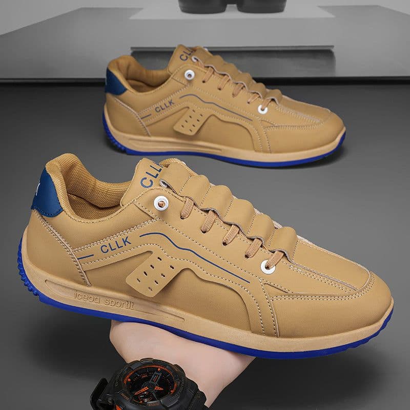 image-Fashion Skateboard Shoes Men Anti-skid Slip-on Flats Casual Lazy Shoes Outdoor Breathable Running Sports Sneakers