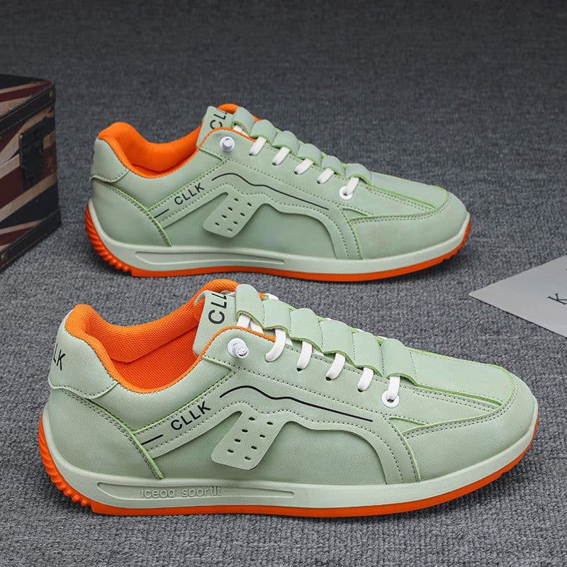 image-Fashion Skateboard Shoes Men Anti-skid Slip-on Flats Casual Lazy Shoes Outdoor Breathable Running Sports Sneakers