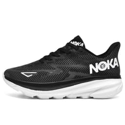 image-Fashion Lace-up Mesh Sneakers Men Lightweight Shock Absorption Training Shoes Soft-sole Running Sports Shoes