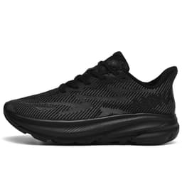 image-Fashion Lace-up Mesh Sneakers Men Lightweight Shock Absorption Training Shoes Soft-sole Running Sports Shoes