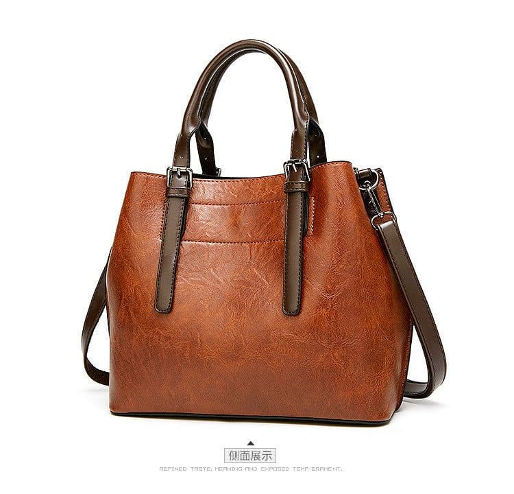 image-Women's Bag Korean Versatile One-shoulder Crossbody Bag Women's Large Capacity Handbag