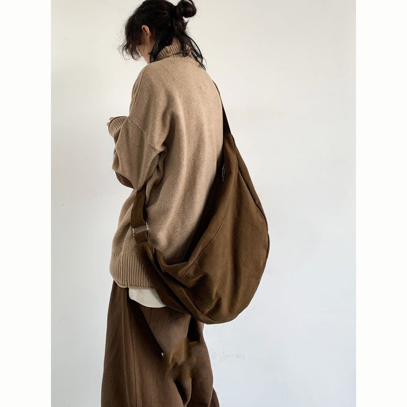 image-Winter Vintage Versatile Canvas Bag