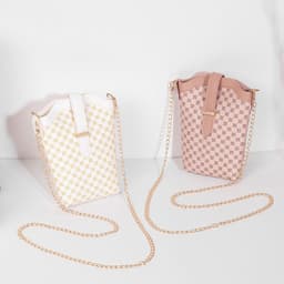 image-Mini Bucket Fashion All-match Crossbody Cell Phone Small Bag