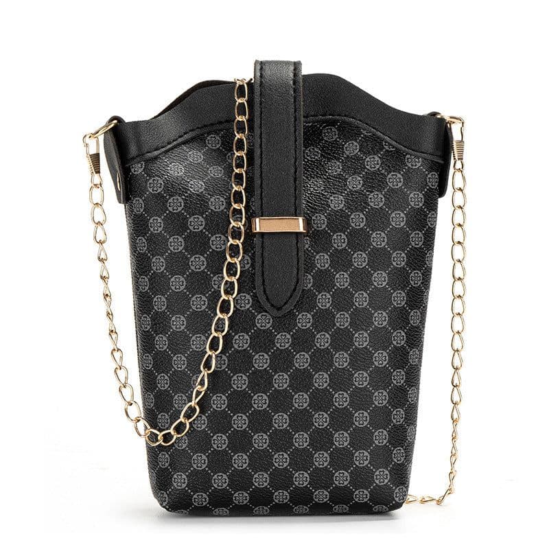 image-Mini Bucket Fashion All-match Crossbody Cell Phone Small Bag