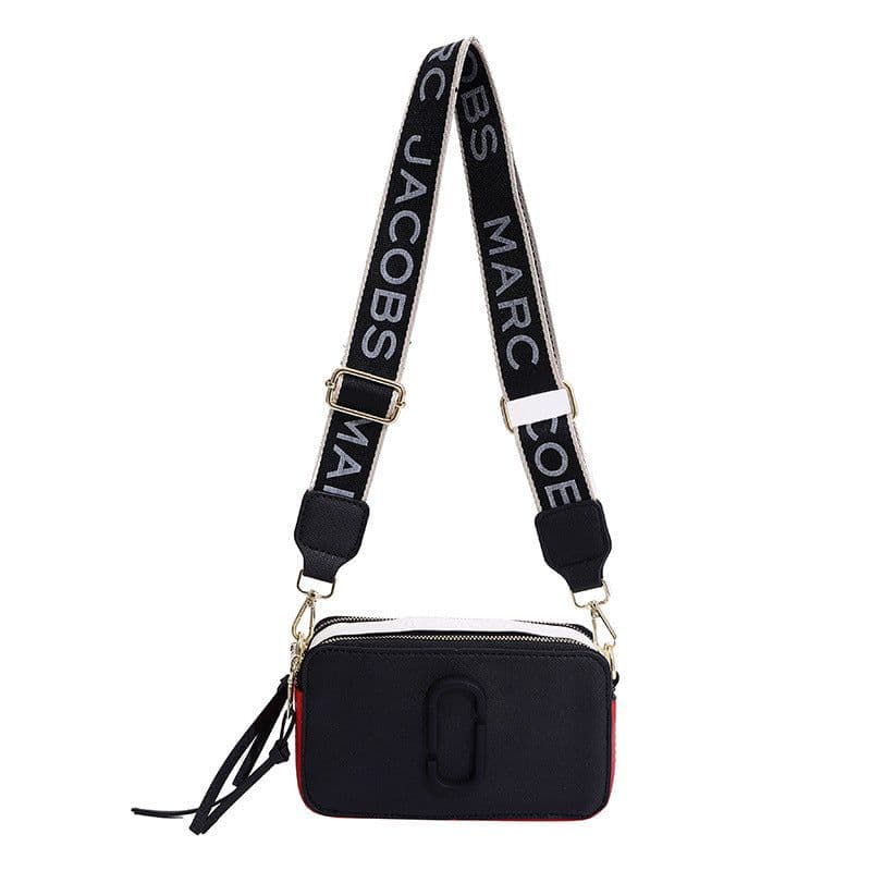 image-Bag Fashionable Wide Shoulder Strap Crossbody Small Bag Fashionable All-match Small Square Bag