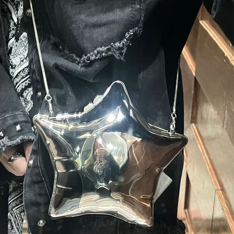 image-Silver XINGX One Shoulder Bag Women
