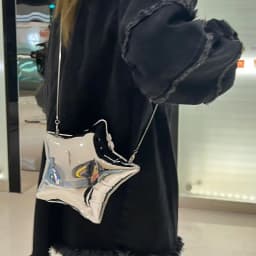 image-Silver XINGX One Shoulder Bag Women