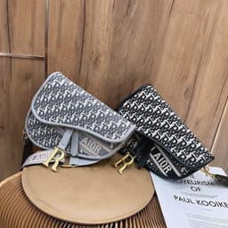 image-New Retro Fashion Embroidered Saddle Bag Shoulder Messenger Bag