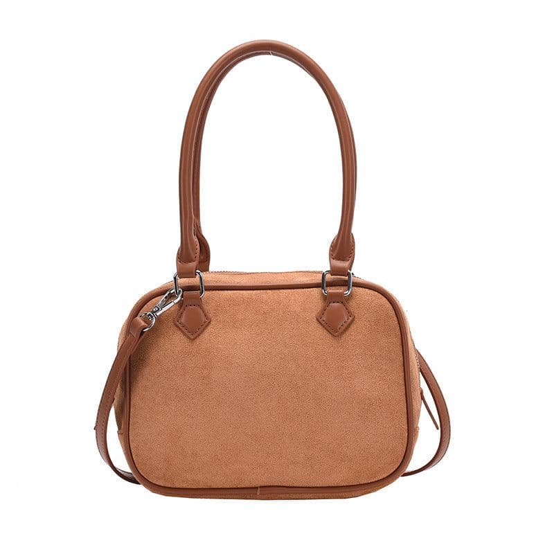 image-Fashion Special-interest Handbag Women's Crossbody Suede