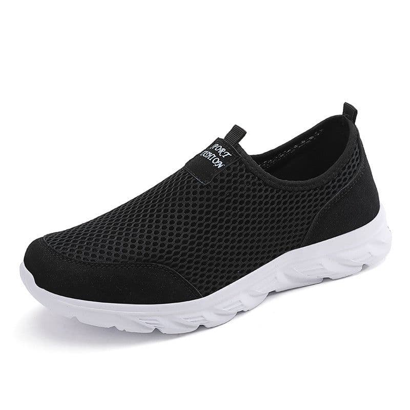 image-Men's Summer Mesh Slip-on Breathable Sneaker Lightweight Travel Shoes
