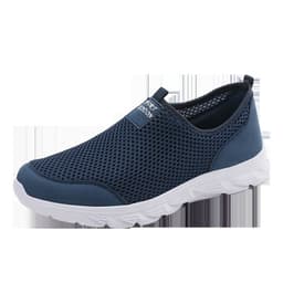 image-Men's Summer Mesh Slip-on Breathable Sneaker Lightweight Travel Shoes
