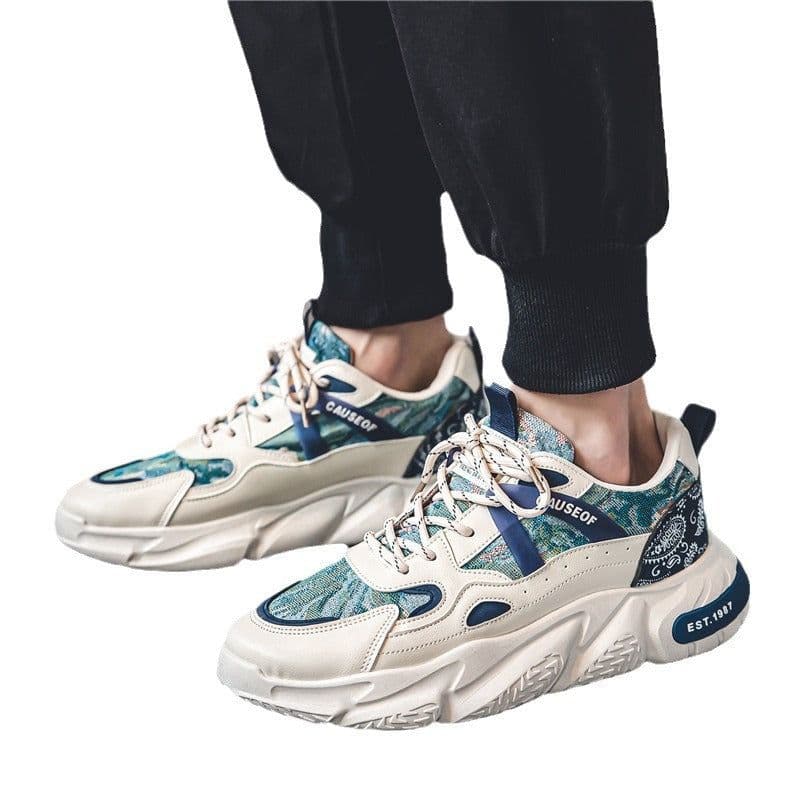 image-Men's Shoes Trendy Sneakers Teenagers Height Increasing