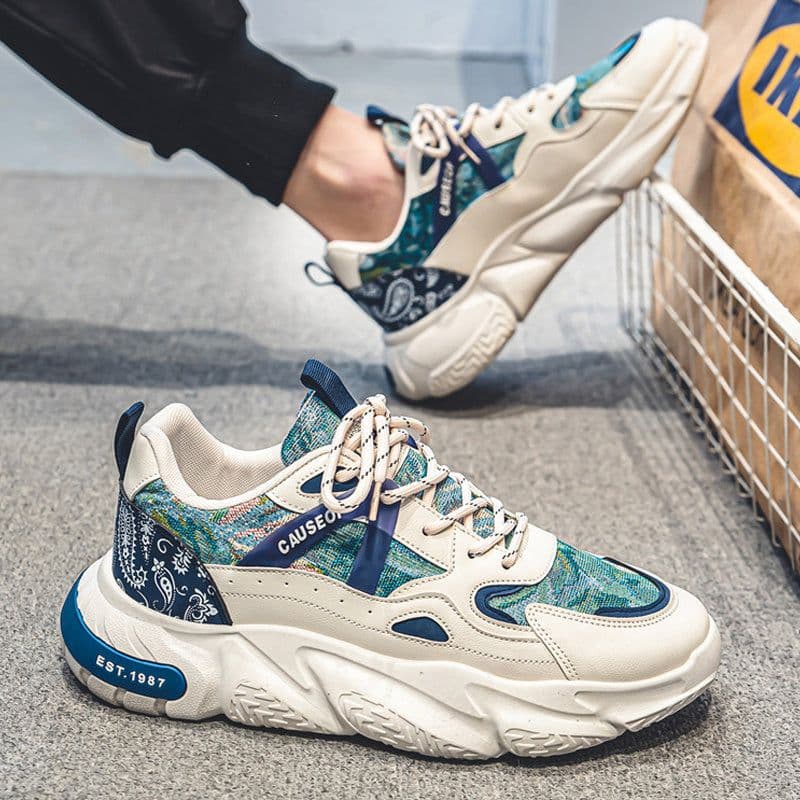 image-Men's Shoes Trendy Sneakers Teenagers Height Increasing
