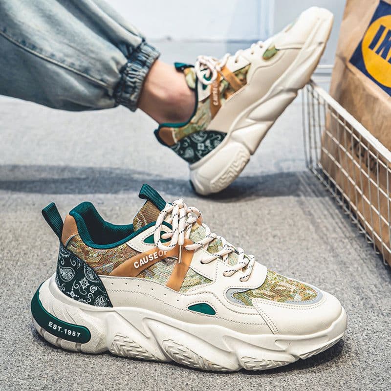 image-Men's Shoes Trendy Sneakers Teenagers Height Increasing