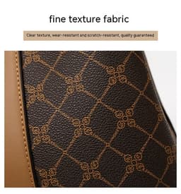 image-Women's Generous One-shoulder Crossbody Printing Large Capacity Bag