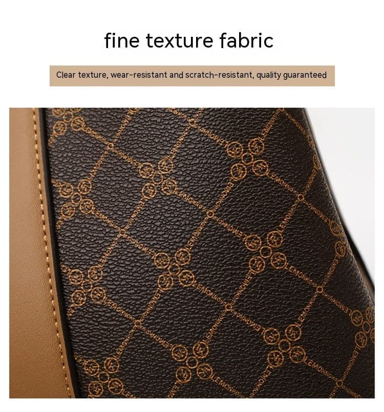 image-Women's Generous One-shoulder Crossbody Printing Large Capacity Bag
