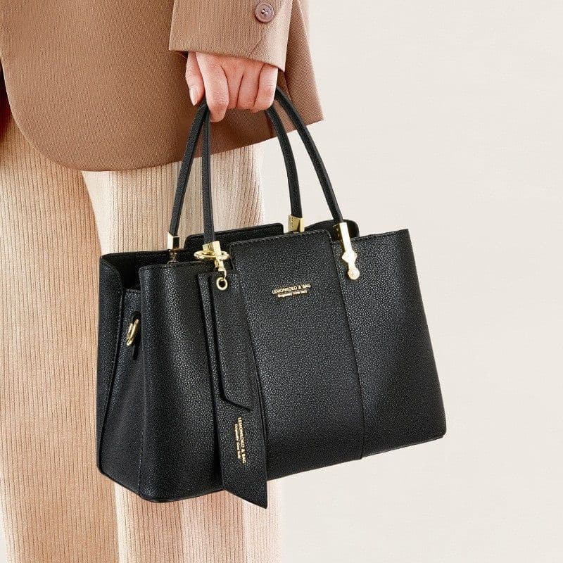 image-Women's Generous One-shoulder Crossbody Printing Large Capacity Bag