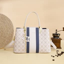 image-Women's Generous One-shoulder Crossbody Printing Large Capacity Bag