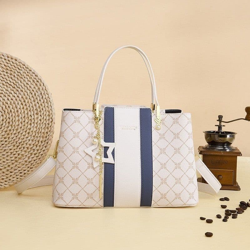 image-Women's Generous One-shoulder Crossbody Printing Large Capacity Bag