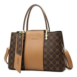 image-Women's Generous One-shoulder Crossbody Printing Large Capacity Bag