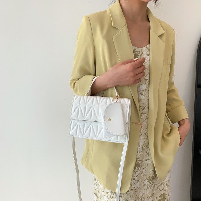 image-Popular Fashion Diamond Embroidery Thread Elegant Tote