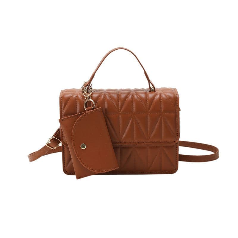 image-Popular Fashion Diamond Embroidery Thread Elegant Tote