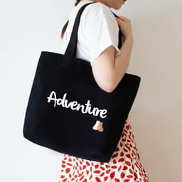 image-Women's Canvas Artistic Portable One-shoulder Mummy Tote Bag