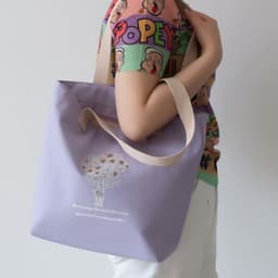 image-Women's Canvas Artistic Portable One-shoulder Mummy Tote Bag