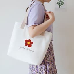 image-Women's Canvas Artistic Portable One-shoulder Mummy Tote Bag