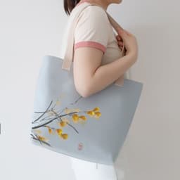 image-Women's Canvas Artistic Portable One-shoulder Mummy Tote Bag