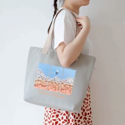 image-Women's Canvas Artistic Portable One-shoulder Mummy Tote Bag
