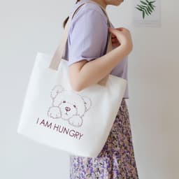image-Women's Canvas Artistic Portable One-shoulder Mummy Tote Bag