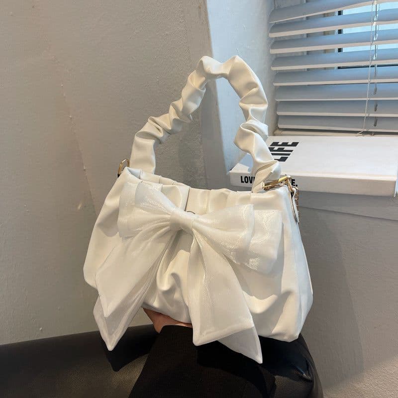 image-2022 New Fashion Casual Chain Crossbody Cute Bow Shoulder Underarm Bag
