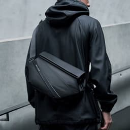 image-Men's Fashion Casual Mechanical Style Crossbody Bag