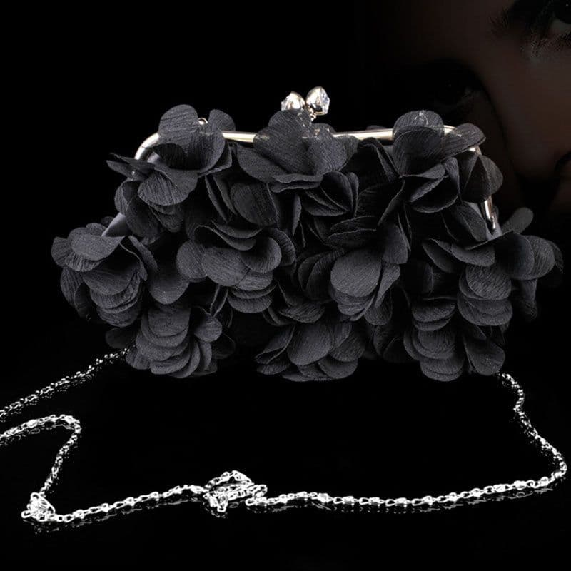 image-Flowe Bridal Evening Banquet Bag Fashion Cheongsam Clutch