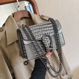 image-Fashion Chain Women's Shoulder Crossbody Small Square Bag