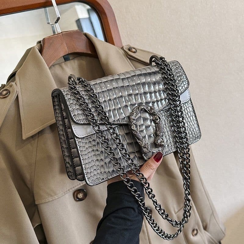 image-Fashion Chain Women's Shoulder Crossbody Small Square Bag