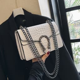 image-Fashion Chain Women's Shoulder Crossbody Small Square Bag