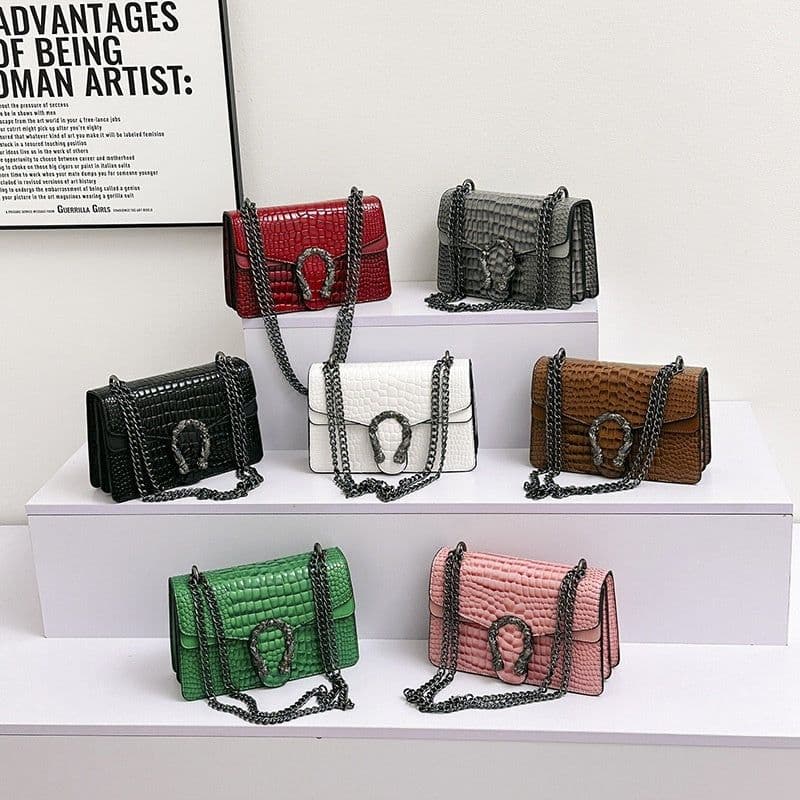 image-Fashion Chain Women's Shoulder Crossbody Small Square Bag