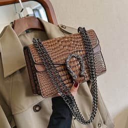 image-Fashion Chain Women's Shoulder Crossbody Small Square Bag