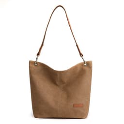 image-Women's Fashion Casual Canvas Shoulder Bag Large Capacity