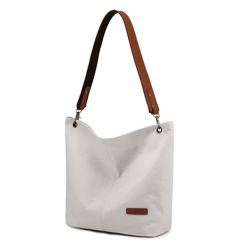 image-Women's Fashion Casual Canvas Shoulder Bag Large Capacity