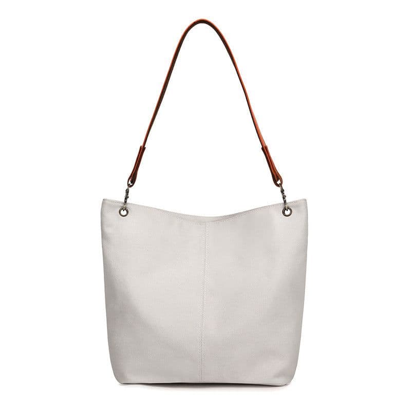 image-Women's Fashion Casual Canvas Shoulder Bag Large Capacity